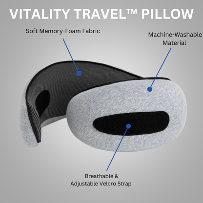 Vitality Travel™ Pillow